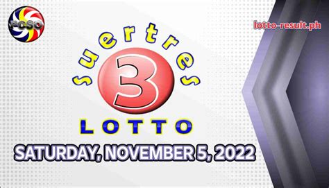 swertres result november 5, 2022